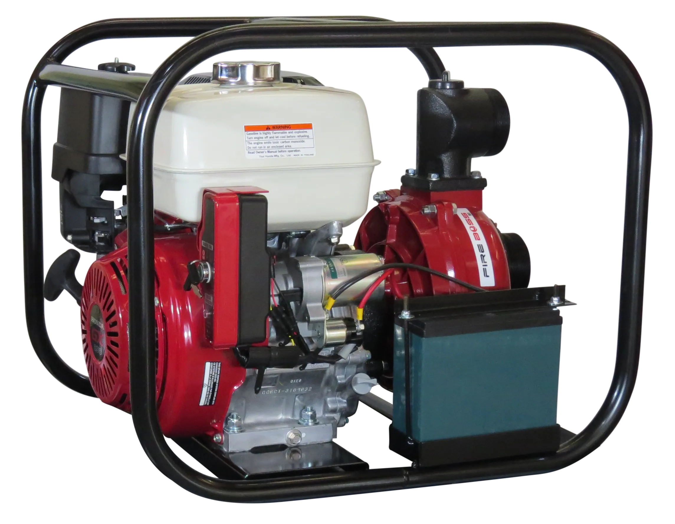 3" Honda GX390 Fireboss® 851 High Pressure Water Pump El. St