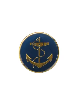 Anchor navy/gilt