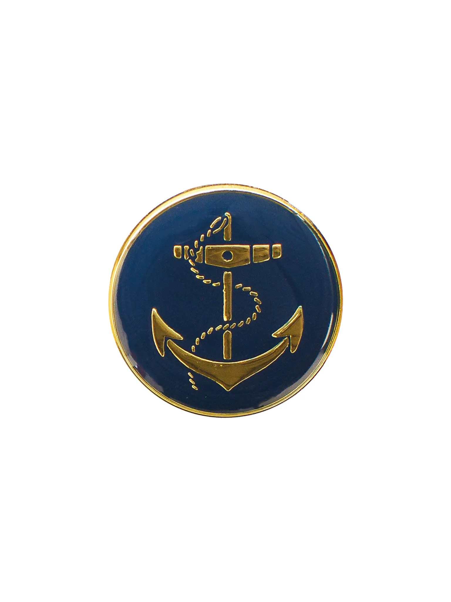 Anchor navy/gilt