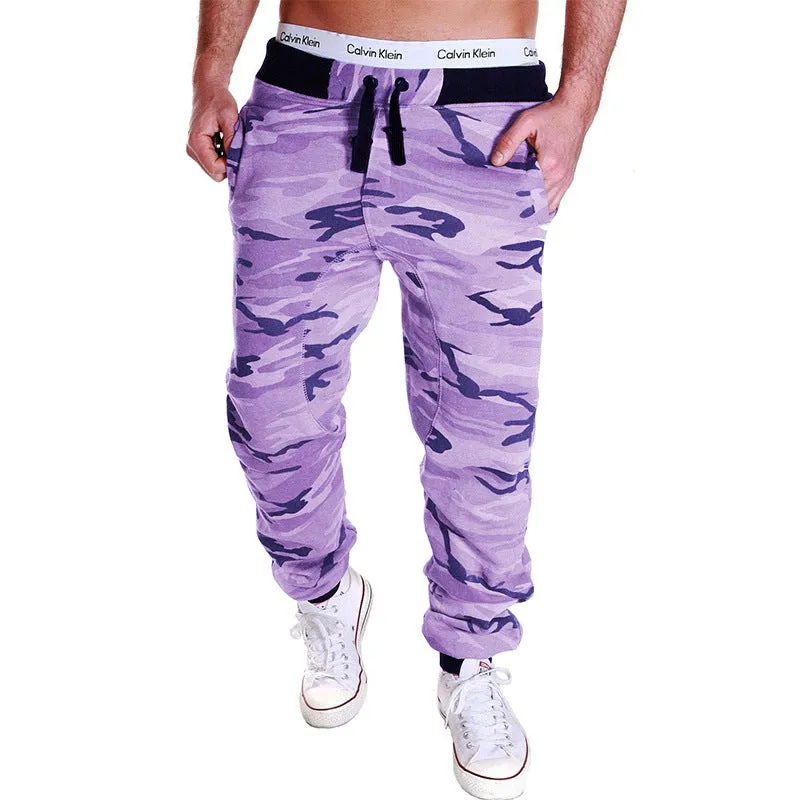 Camouflage Hip Hop Fashion Urban Mid Waist Pants