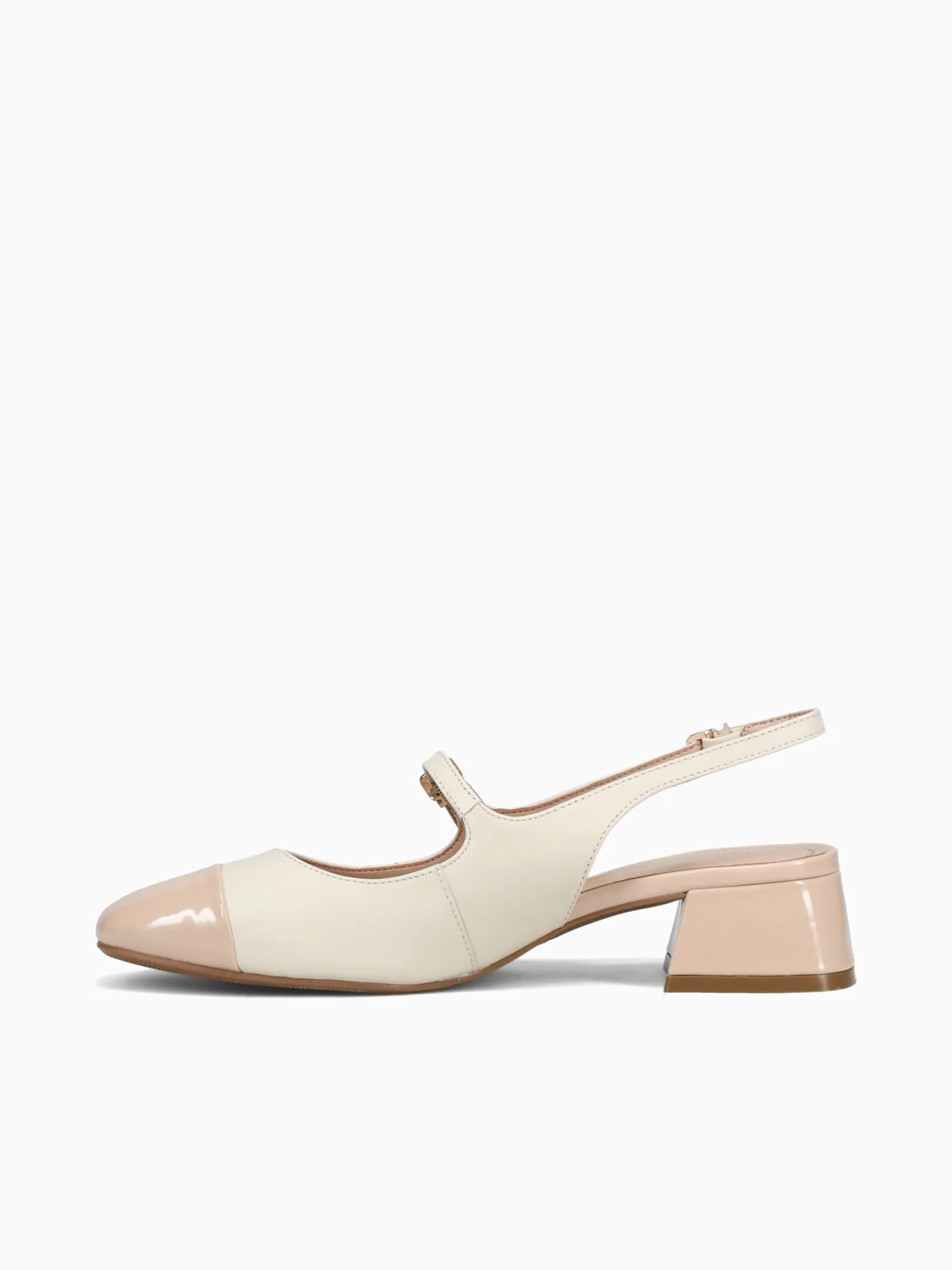 Cappy Beige Nude leather