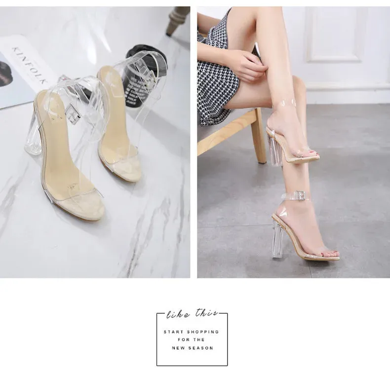 Cinderella Wedding Bridesmaid High Heels