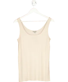 cos Nude Viscose Ribbed Tank Top UK S