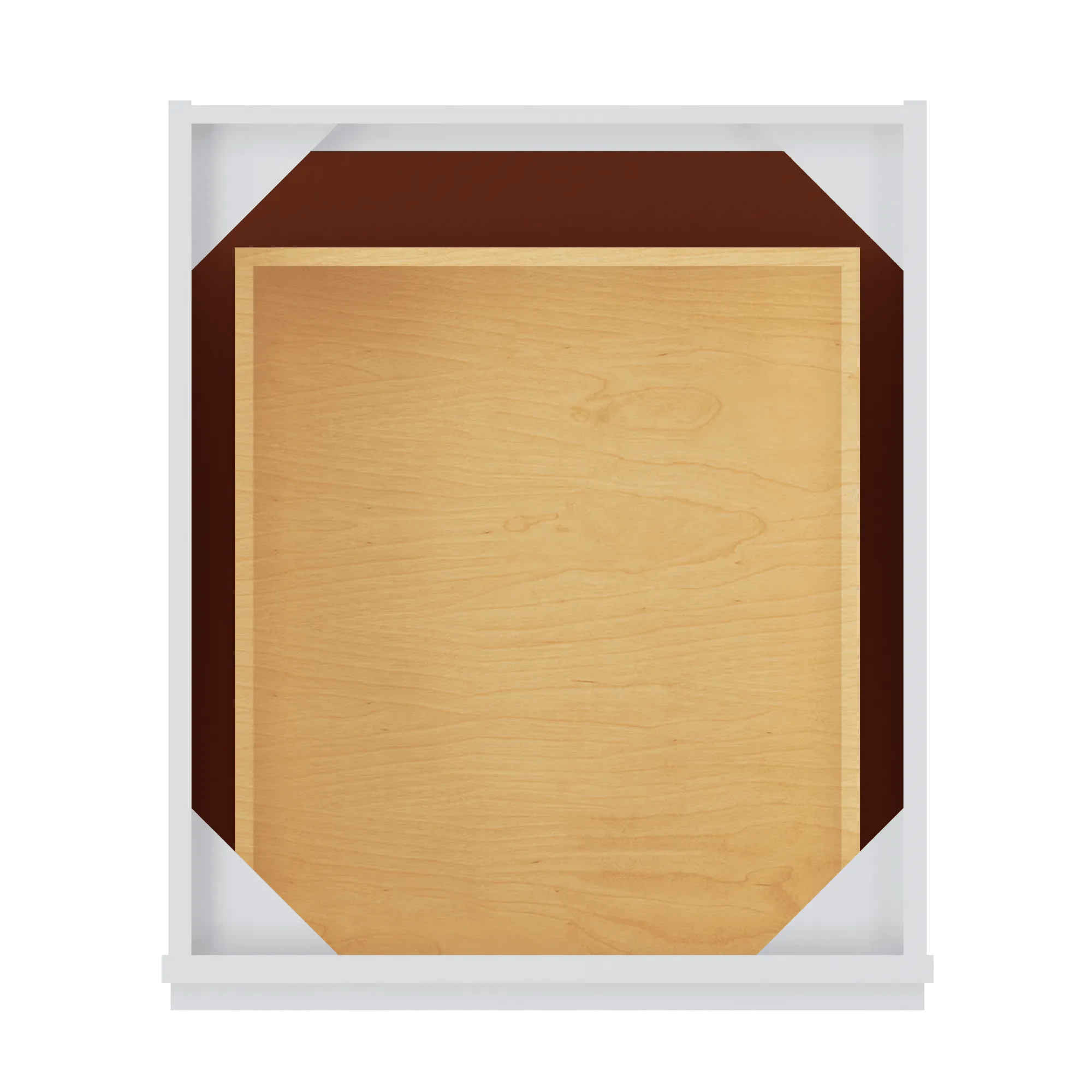 Drawer Base Kitchen Cabinet DB21 Alpina White LessCare 21 in. width 34.5 in. height 24 in. depth