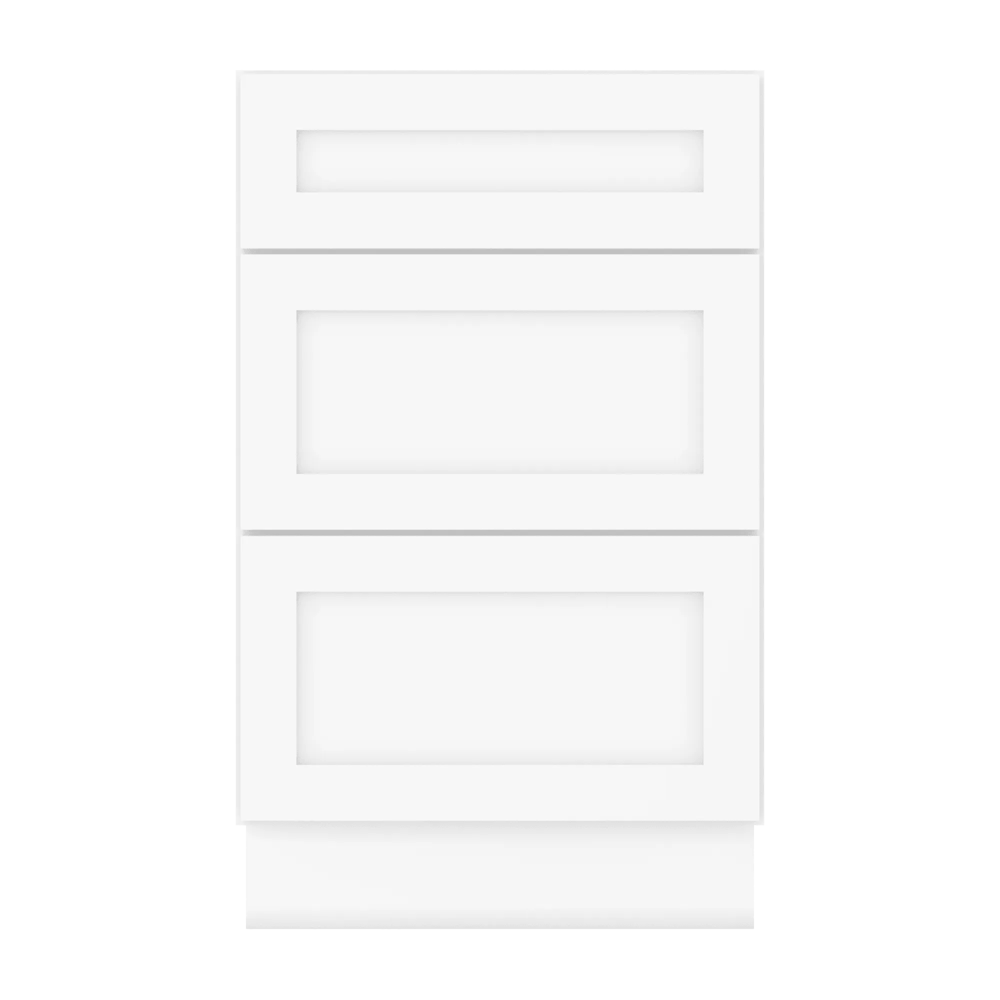 Drawer Base Kitchen Cabinet DB21 Alpina White LessCare 21 in. width 34.5 in. height 24 in. depth