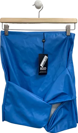 EGO Blue Mini Skirt Size UK 12