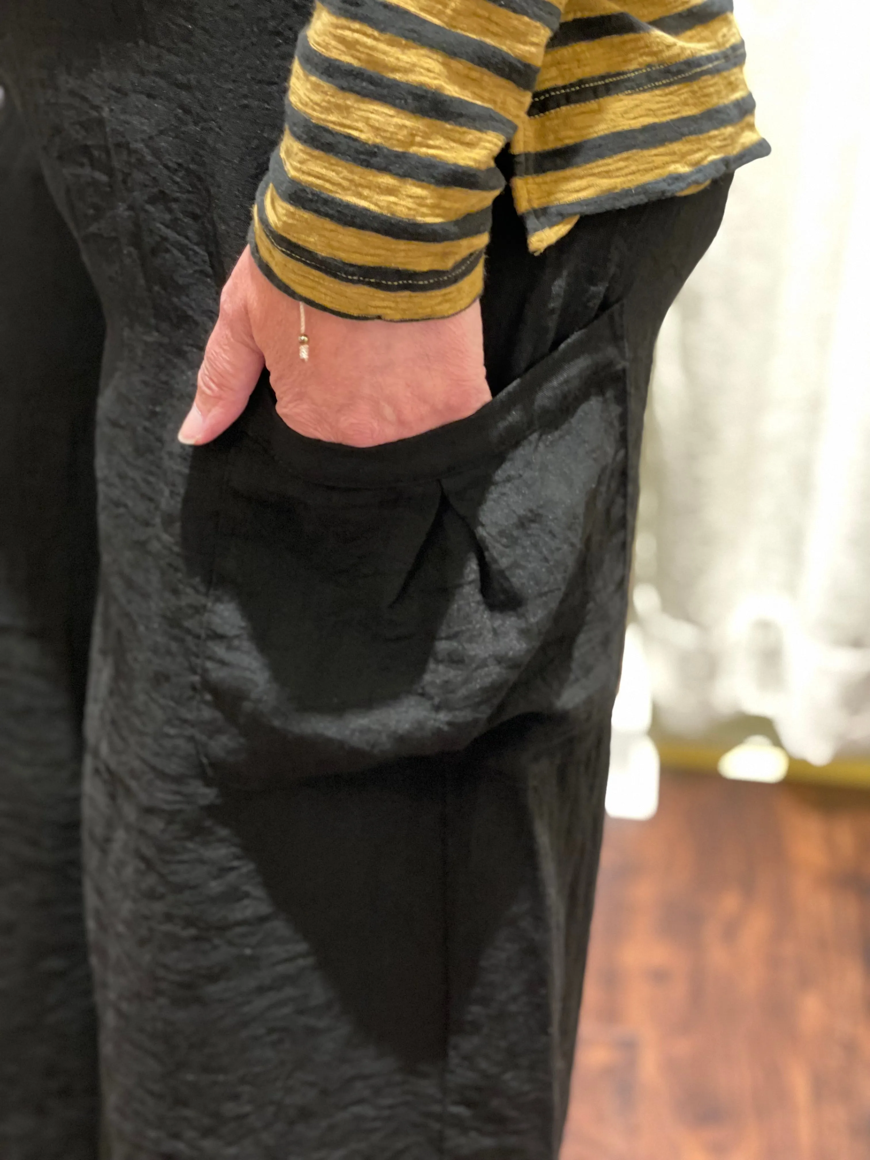 FINAL SALE Cute & Comfy 6382903 Wide Leg Pocket Pant
