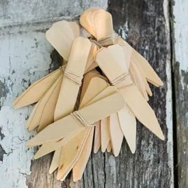 Four Inch Wood Labels (50)