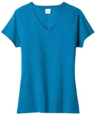Gildan Women's Heavy Cotton V-Neck T-Shirt, 2-Pack