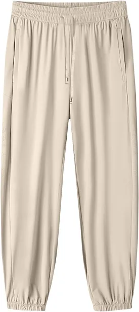 GOFULY Beeswan Pants for Women Stretch Plus Size Quick Drying Pants Drawstring Casual Beeswan Pant Straight with Pockets