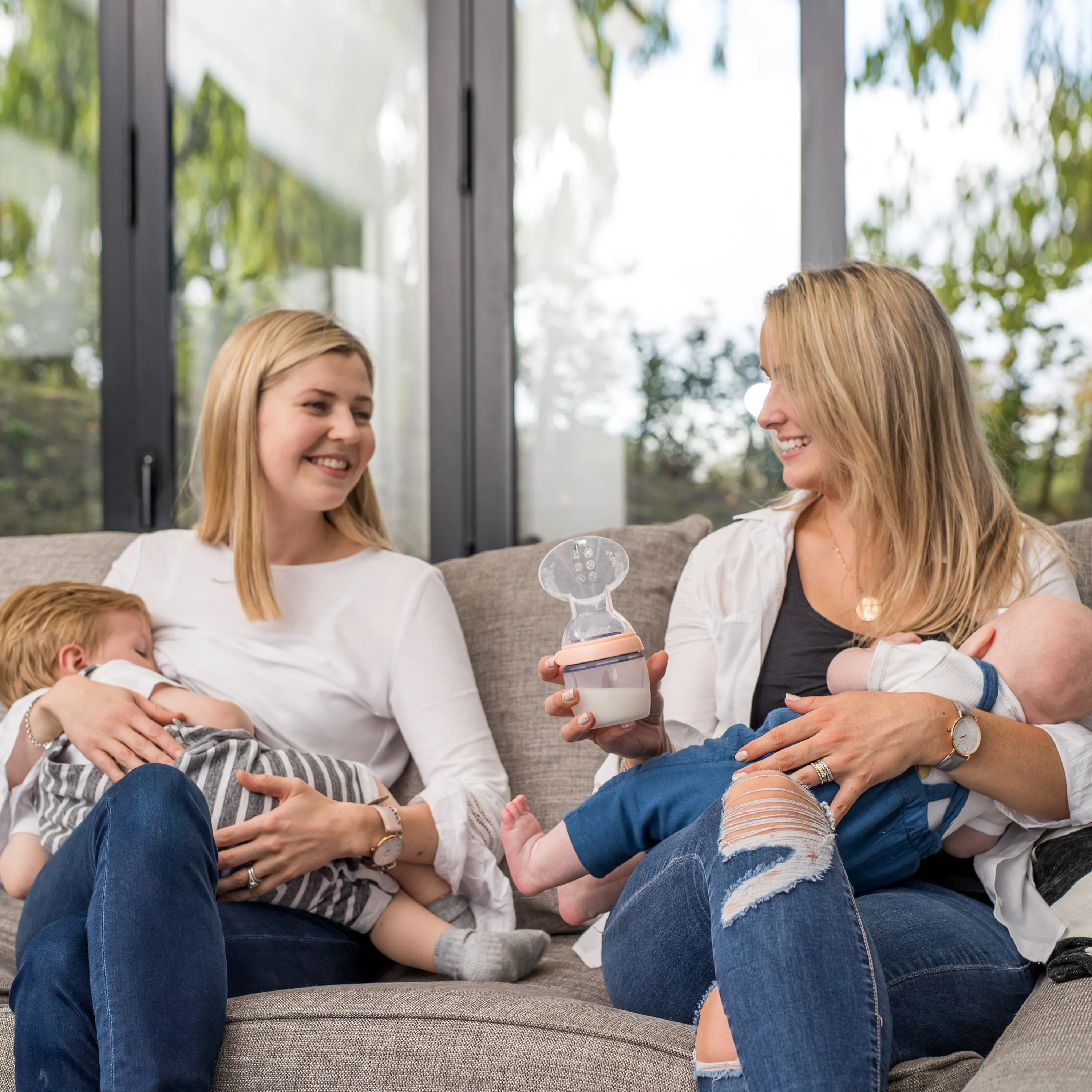 Haakaa Multifunction Silicone Breast Pump 160ml - Nude