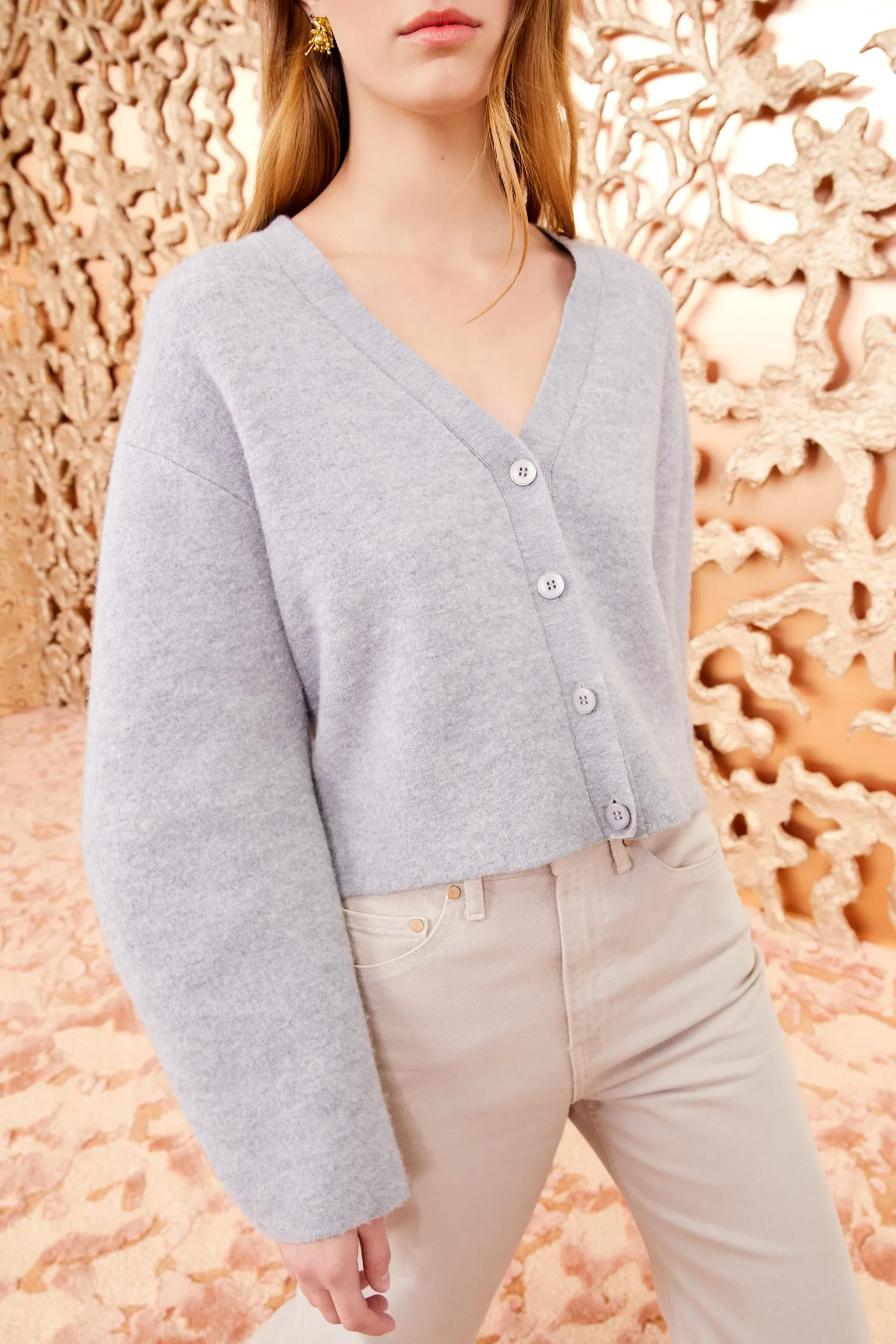 Hadley Cardigan - Heather Grey