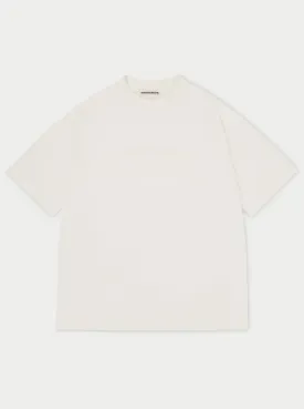 HEAVYWEIGHT CTRE APPLIQUE T-SHIRT - OFF WHITE