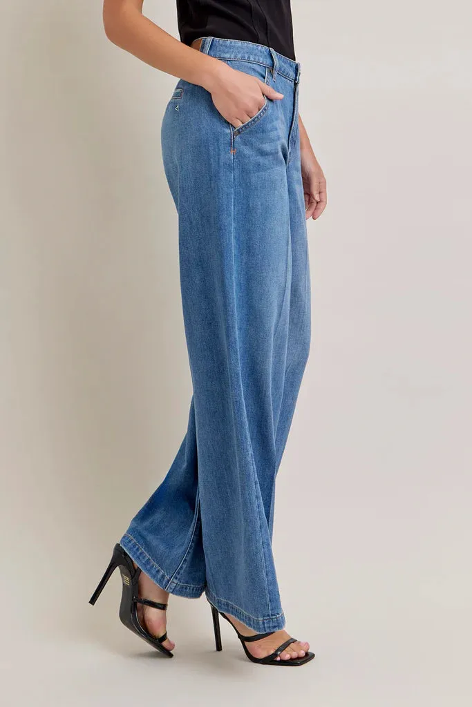 Hidden Jeans Nori Super Wide Leg Trousers