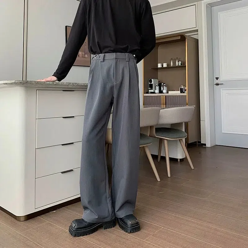Hua Waist Clip Straight Pants