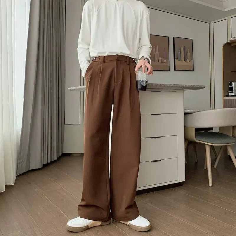 Hua Waist Clip Straight Pants