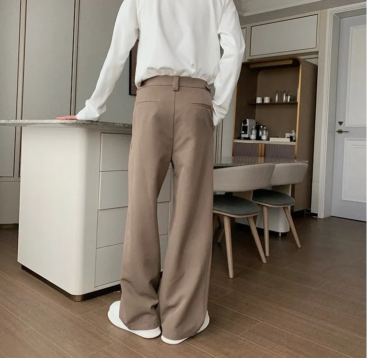 Hua Waist Clip Straight Pants