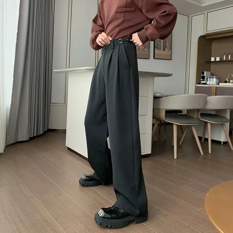 Hua Waist Clip Straight Pants