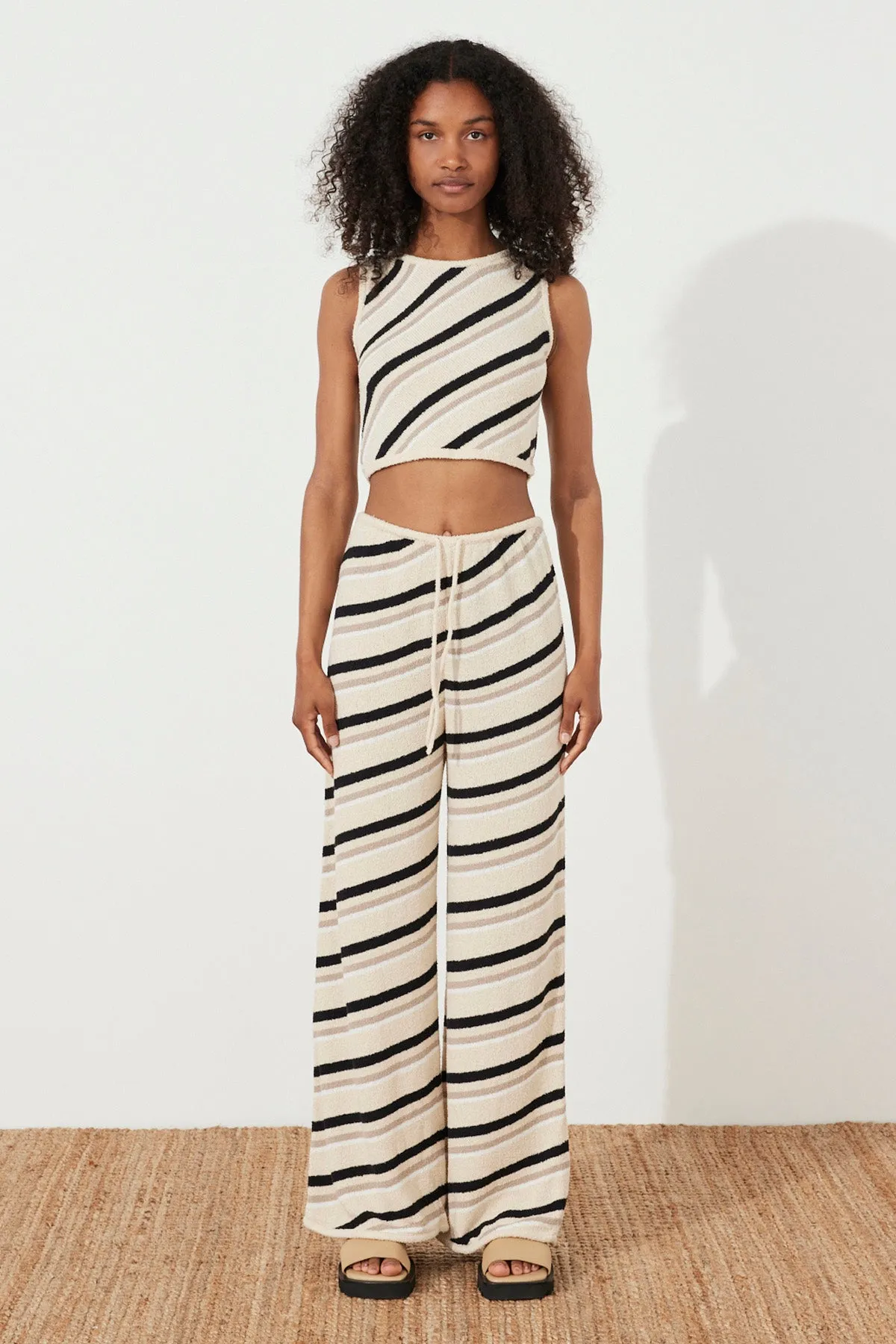 Husk Stripe Knit Pant