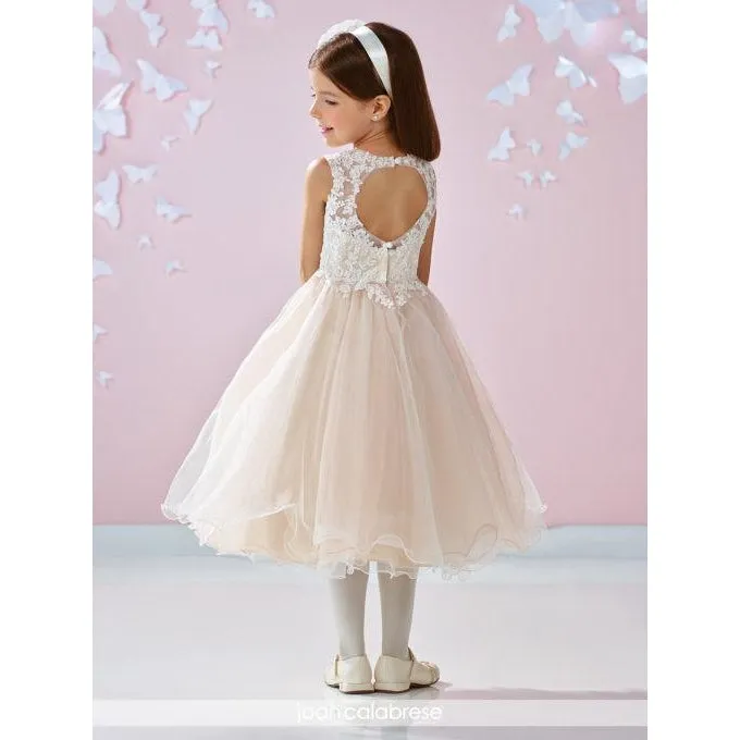 Joan Calabrese Tulle Dress with Open Back