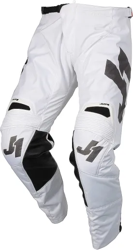 Just1 J-Force Terra Motocross pants, white-gray