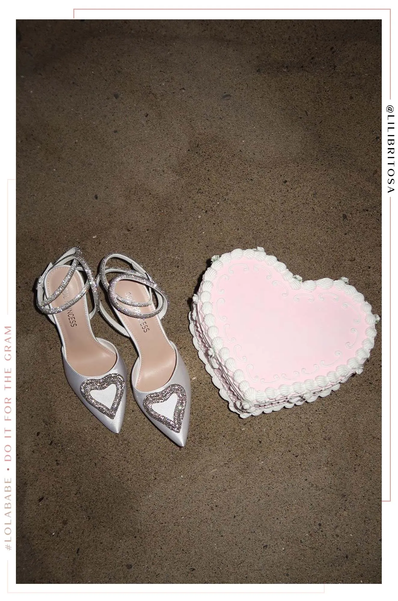 Love Language Embellished Heart Heel Pumps - White