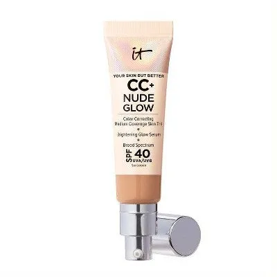 New - IT Cosmetics Your Skin But Better CC Cream Nude Glow SPF - Medium Tan - 1.08oz - Ulta Beauty