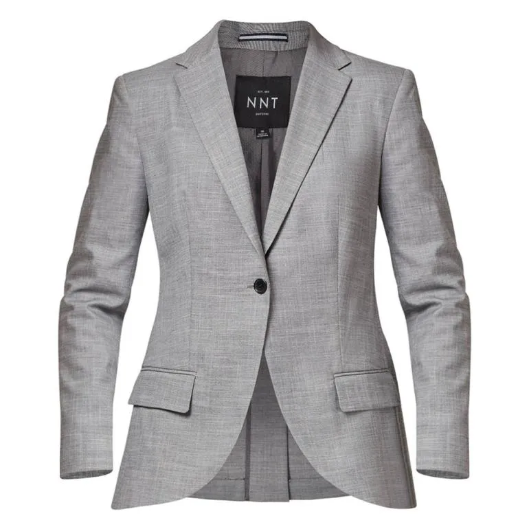 NNT Uniforms Half Lined 1 Button Linen Look Jacket (CAT1E9)
