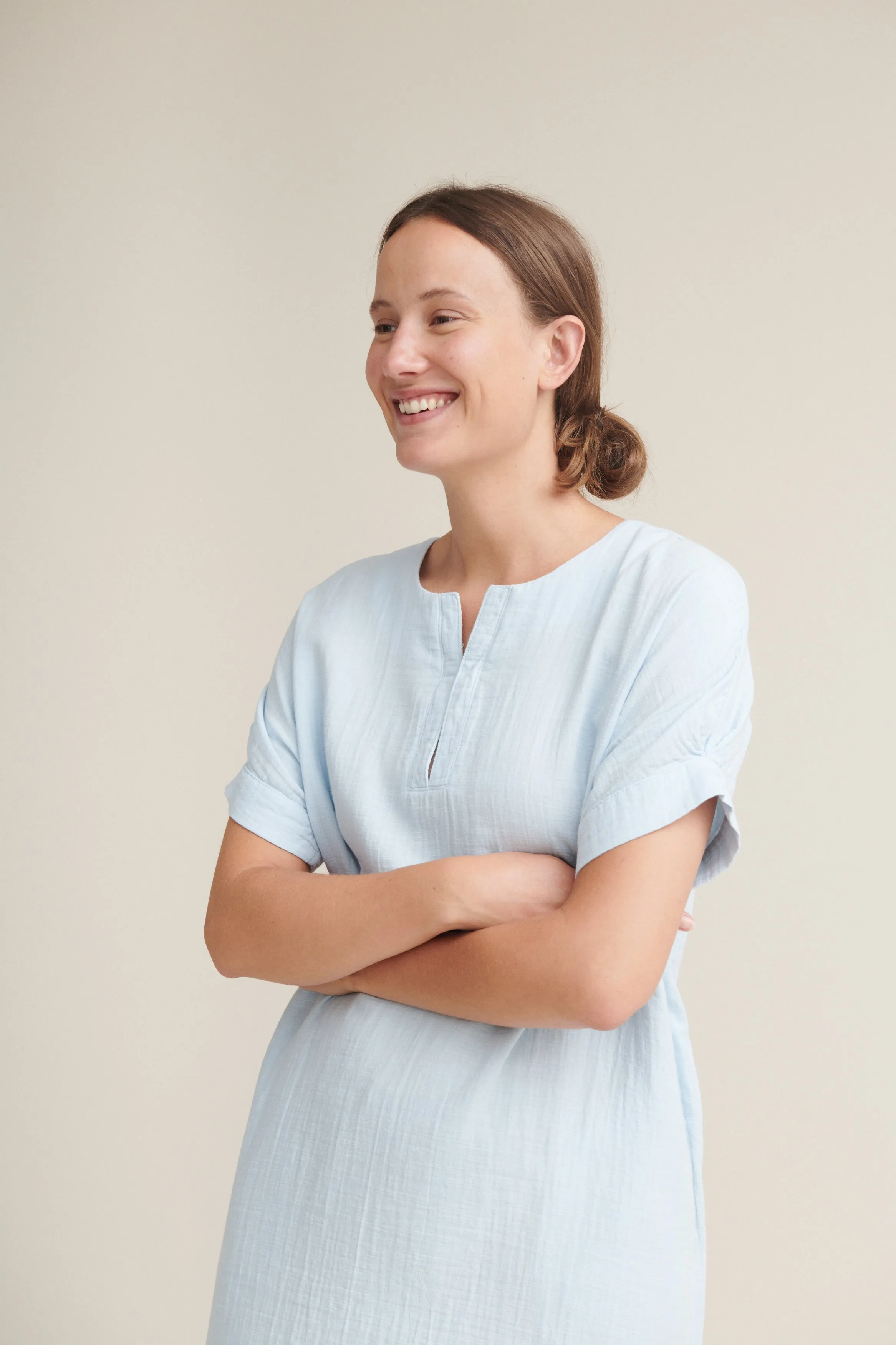 Poppy Dress - Celestial Blue