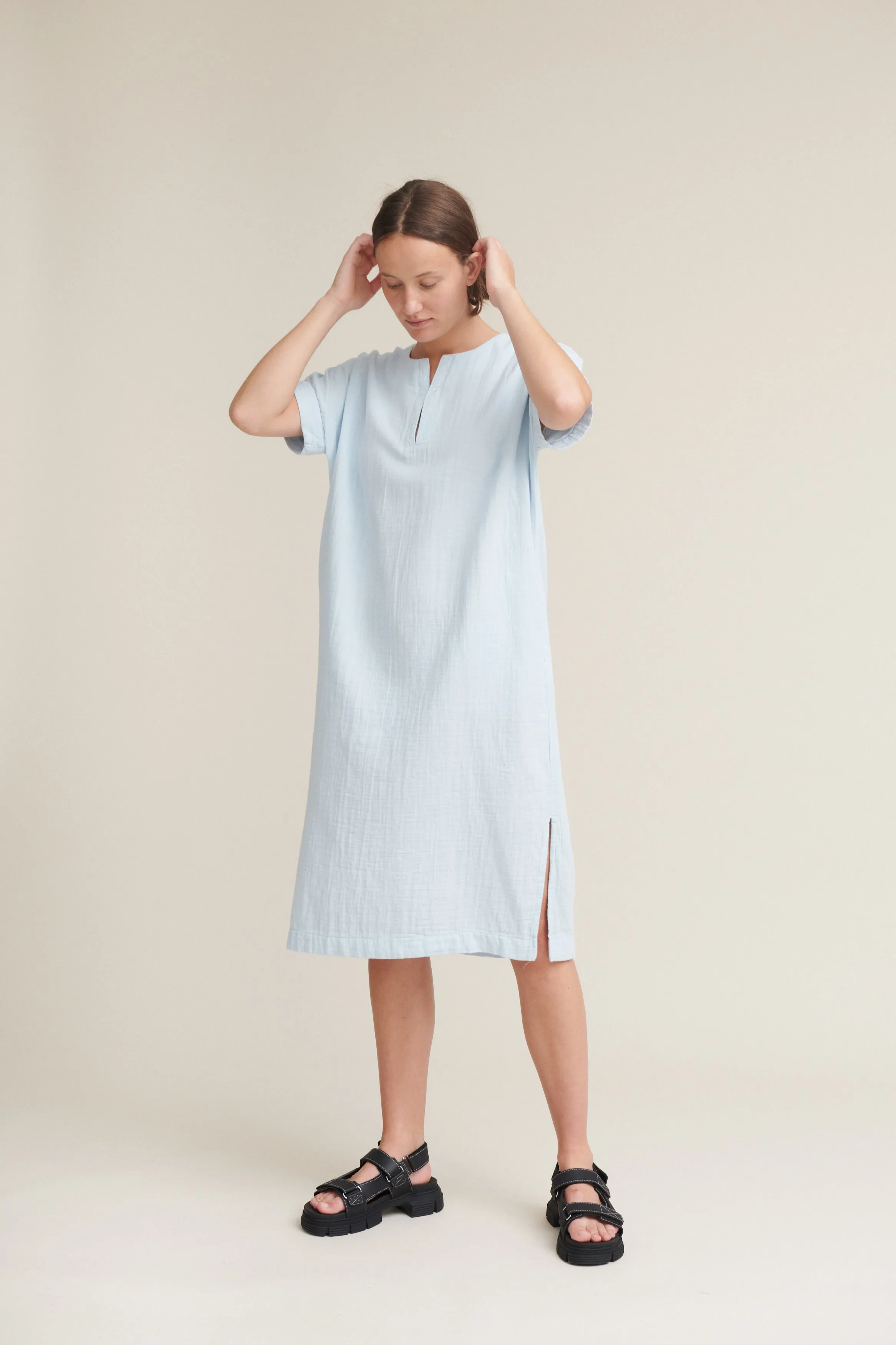 Poppy Dress - Celestial Blue