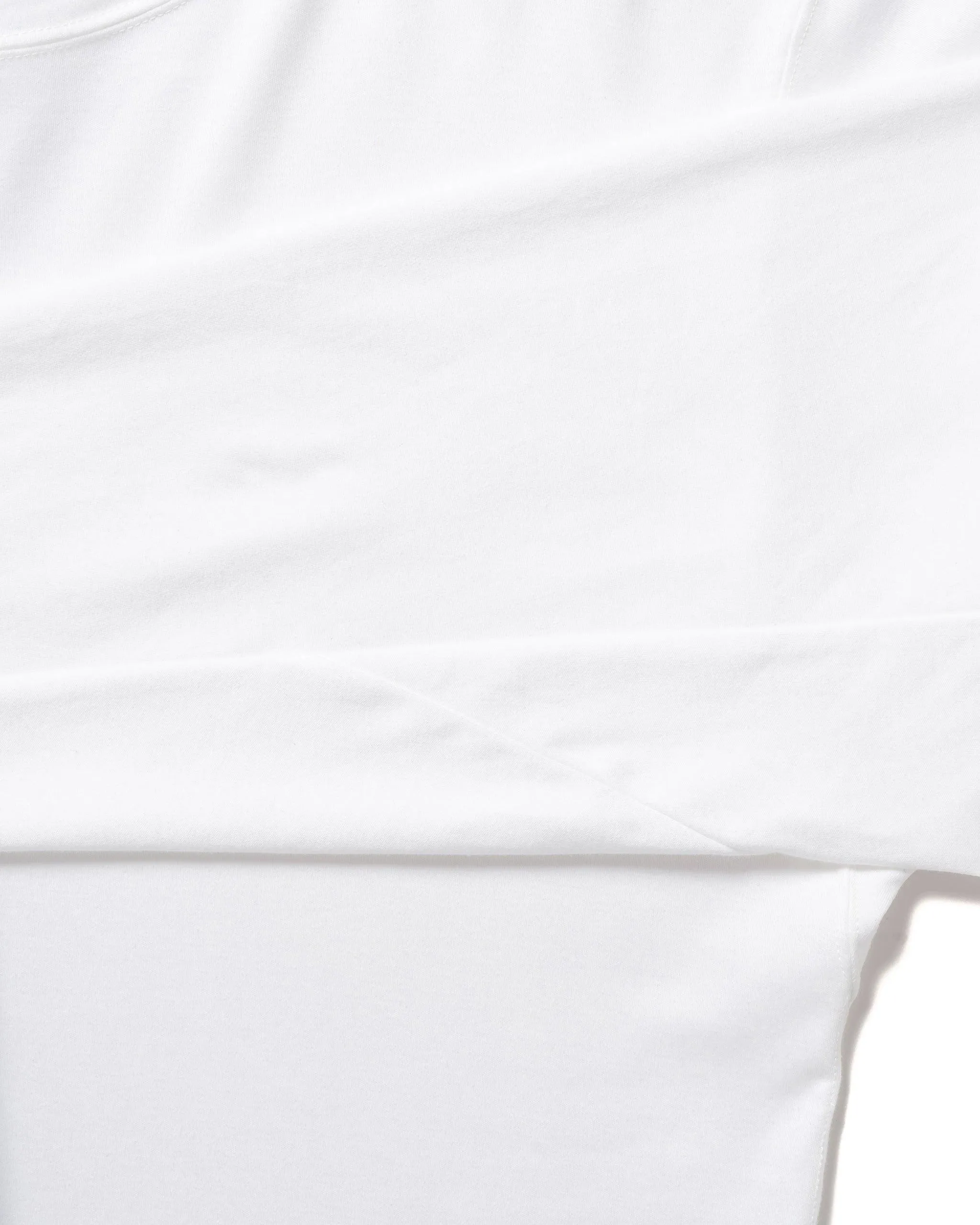 Prime Standard Fit T-Shirt L/S - Suvin Cotton Jersey White