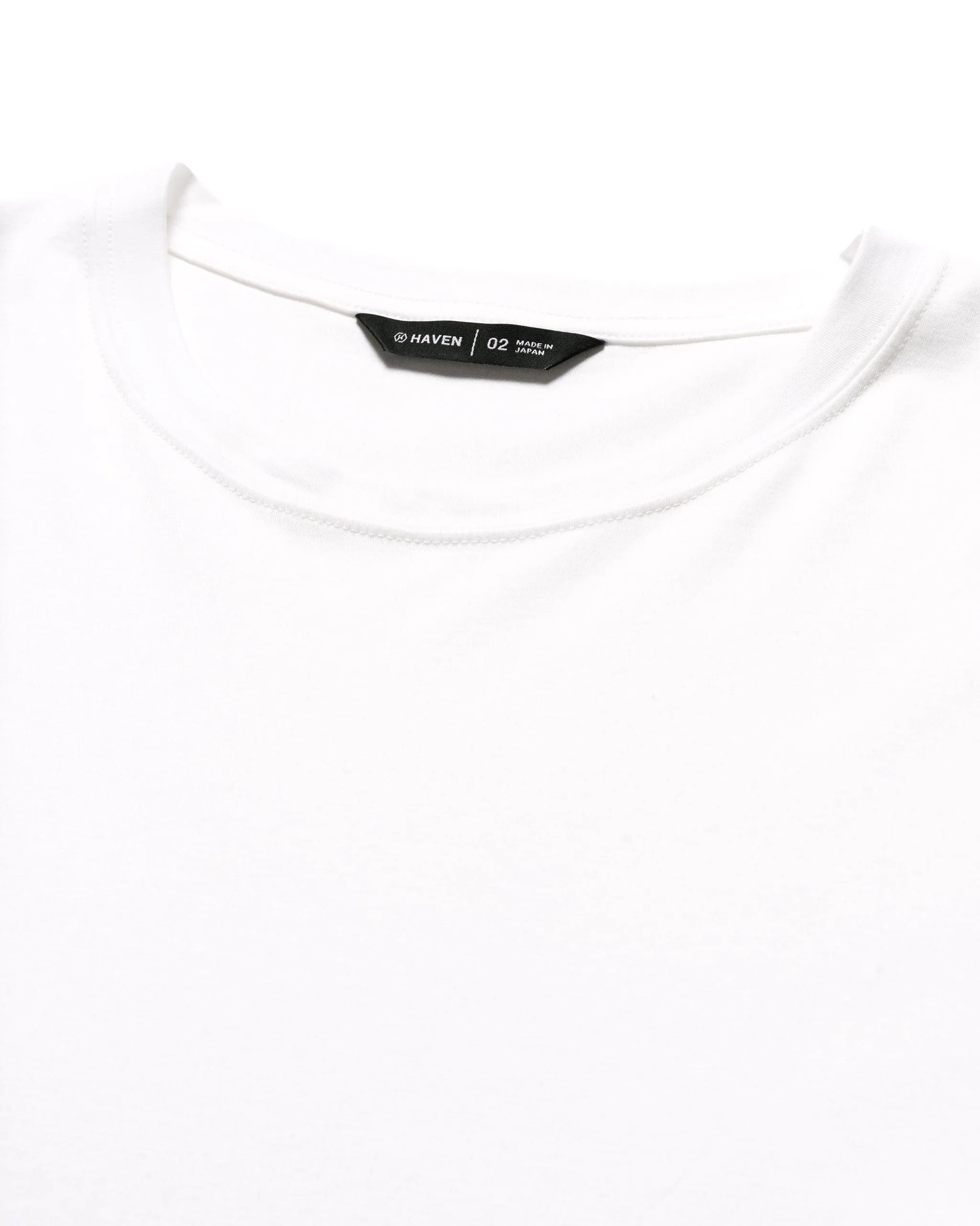 Prime Standard Fit T-Shirt L/S - Suvin Cotton Jersey White