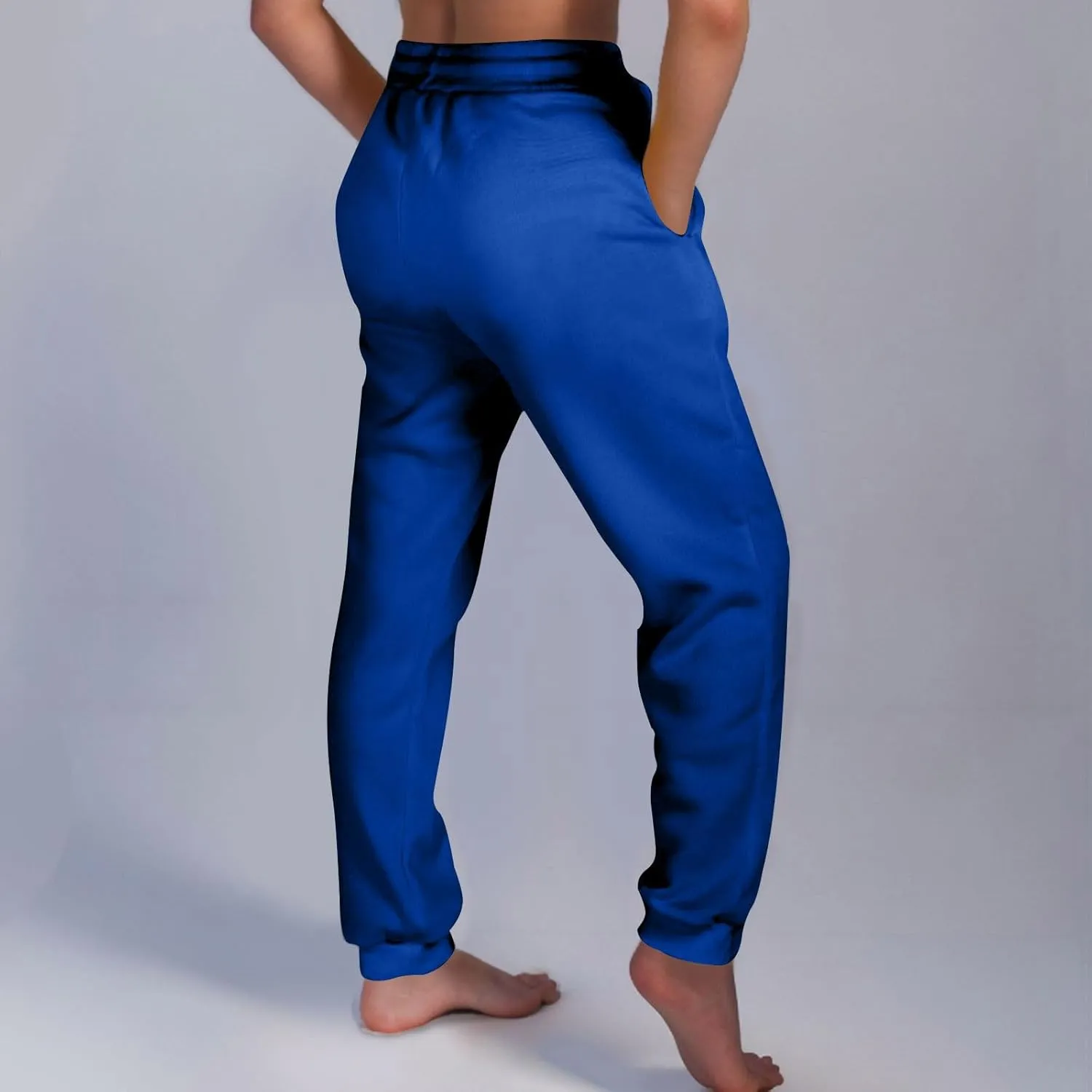 Sweatpants Women Summers Joggers Ladids Straight Leg Casual Harem Pants Drawstring Pant Cotton Solid S-3XL