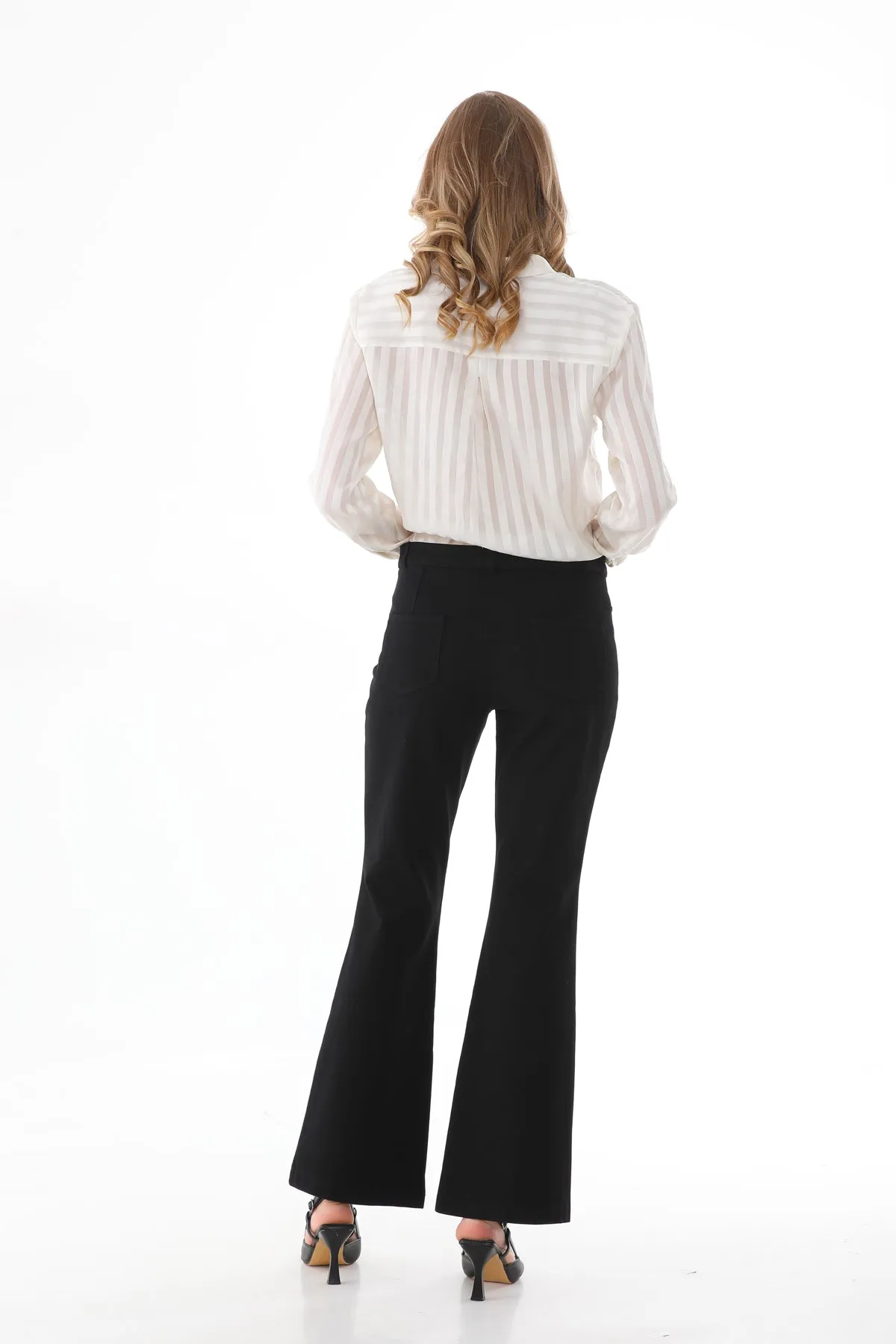 SZ Canvas Wide Leg Pants Black