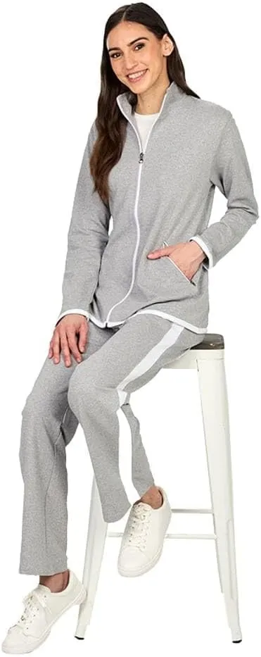 The Lakeside Collection Women's Jogger Track Suit 2 Pc Set