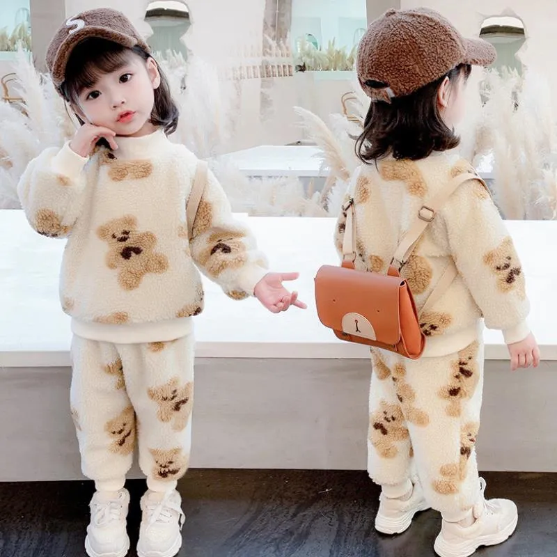 Unisex Baby Dog Print Toddler Clothes Suit