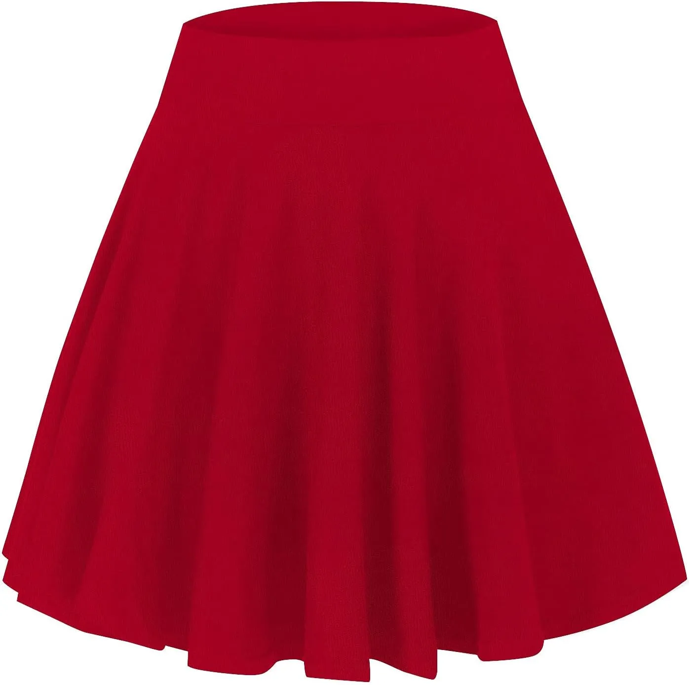 Urban CoCo Women's Mini Skater Flared Skirt Printed and Solid Tennis Skirt