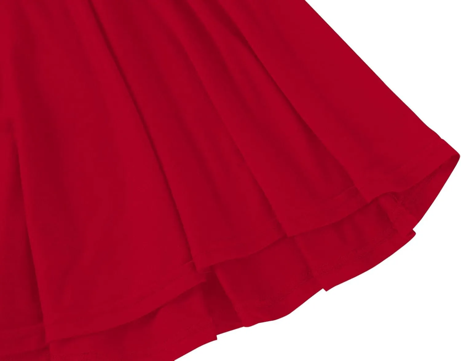 Urban CoCo Women's Mini Skater Flared Skirt Printed and Solid Tennis Skirt