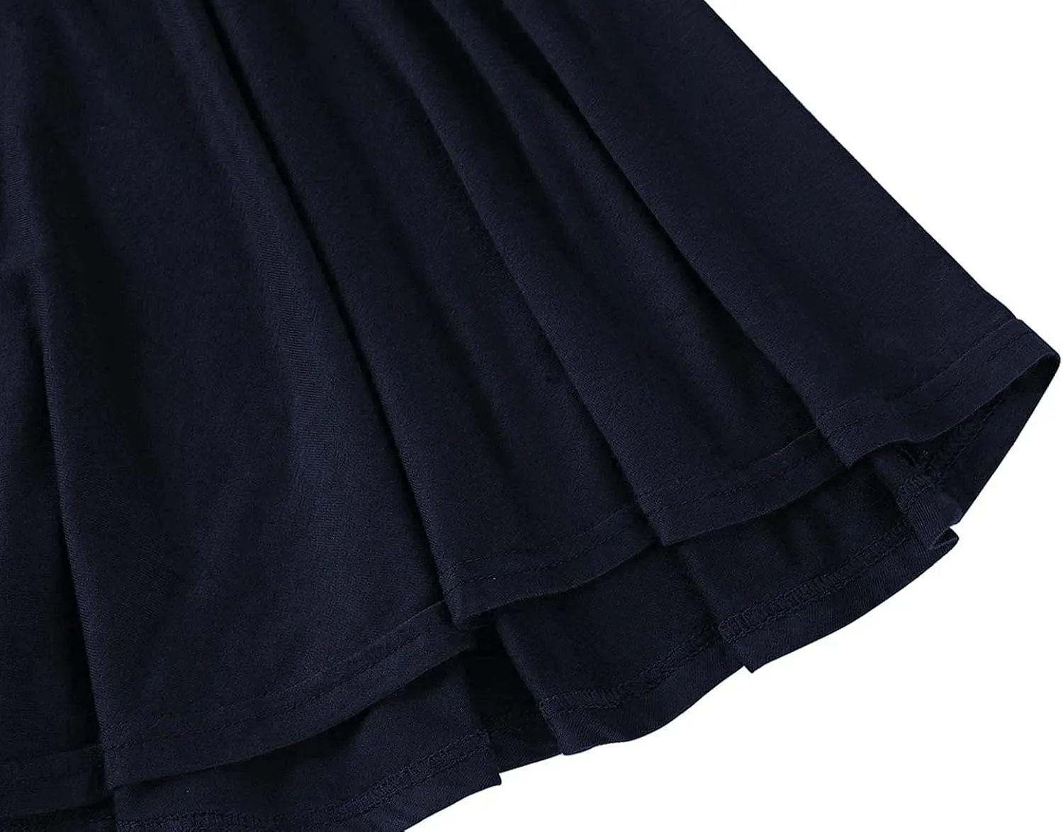 Urban CoCo Women's Mini Skater Flared Skirt Printed and Solid Tennis Skirt