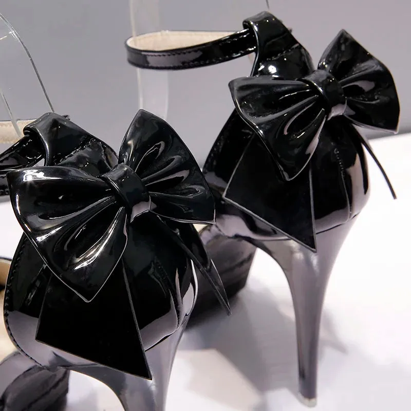Wedding Crystal Buckle High Heels