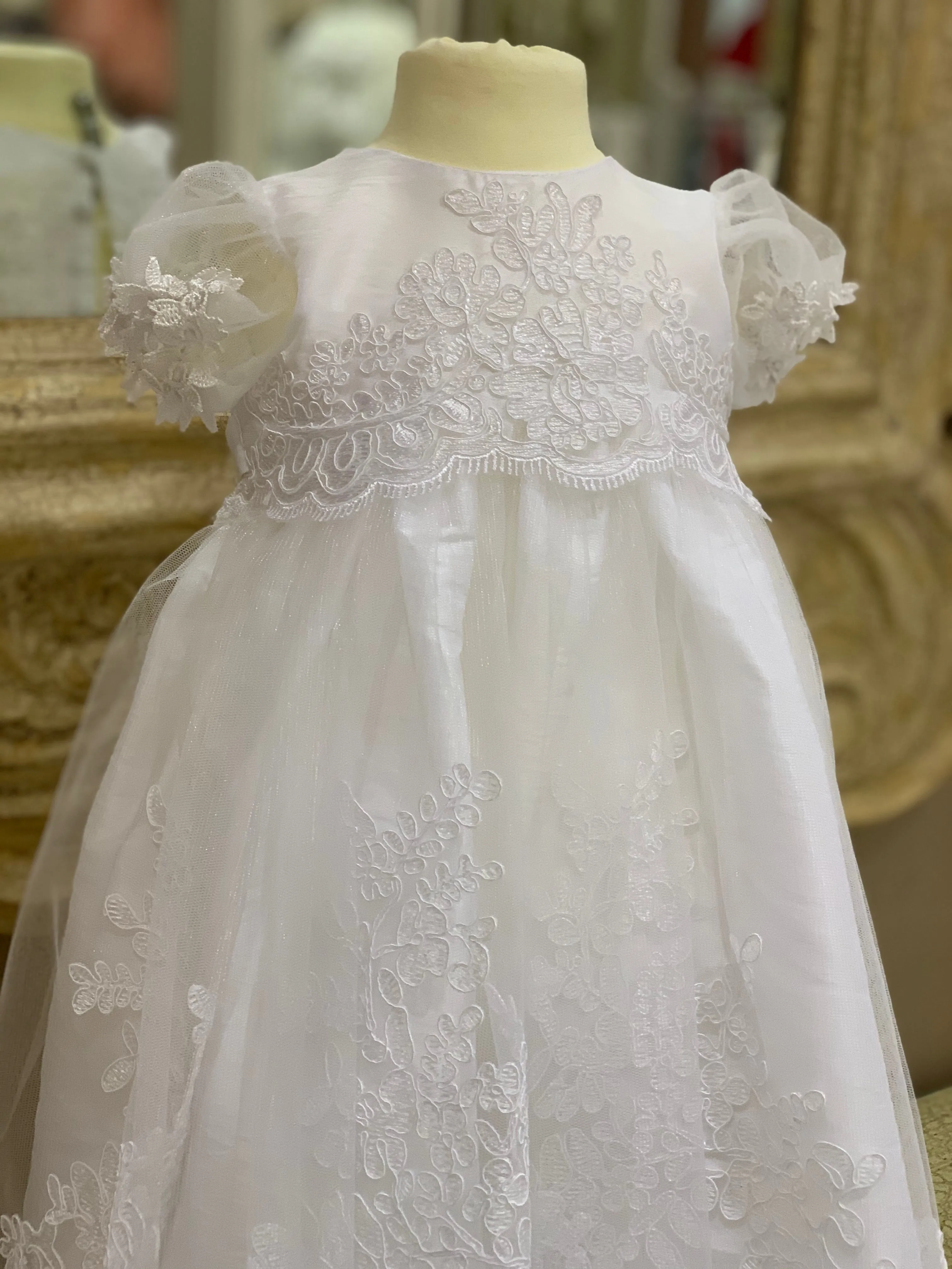 White Christening Gown