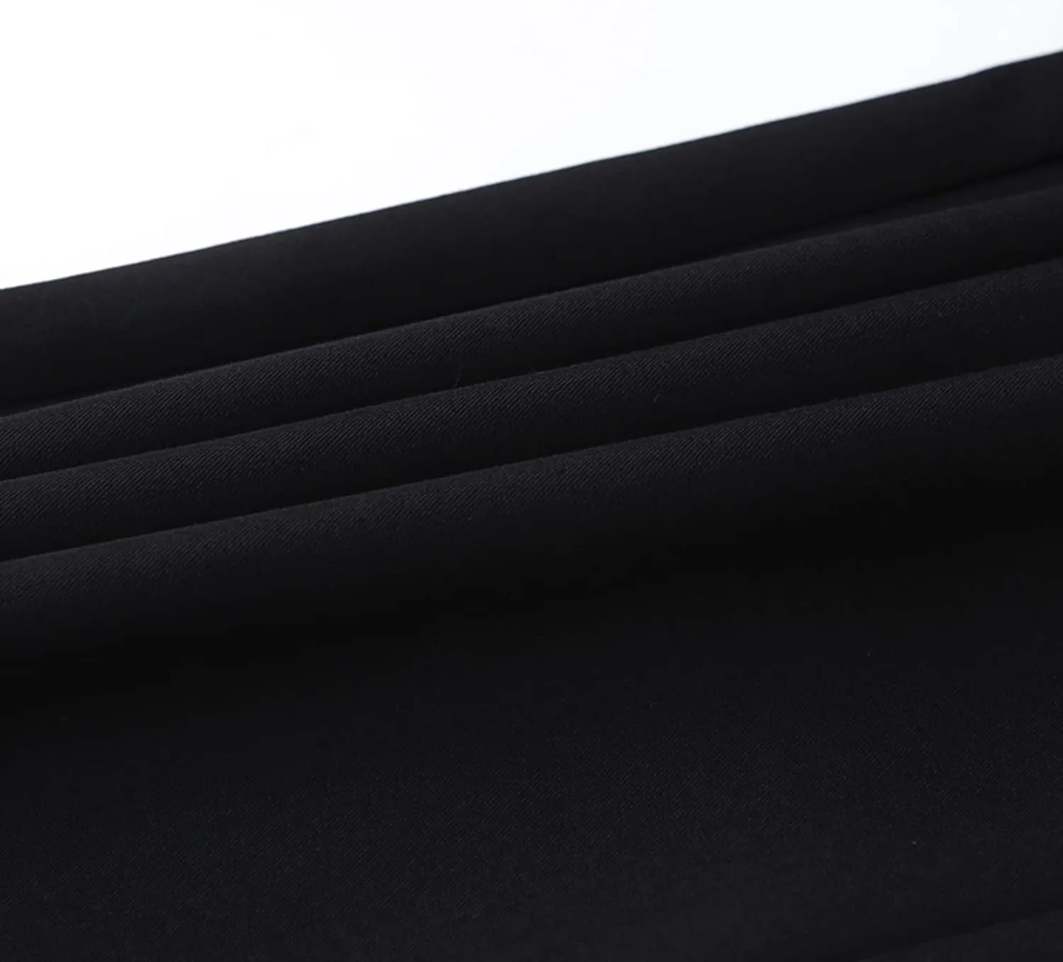 Womens Wide Leg Trousers Pants High Waisted Black Business Work Straight Leg Long Pants