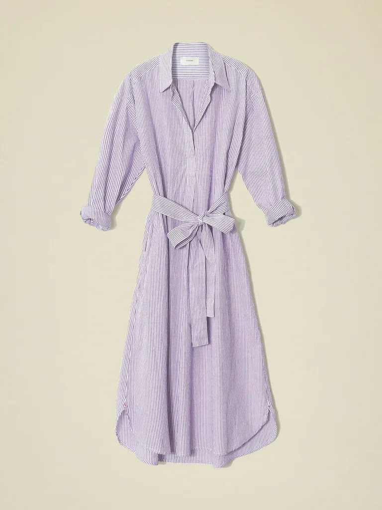 Xirena - Marlowe Dress In Plum Stripe